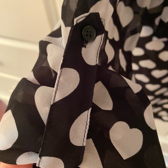 Express Portofino long sleeved blouse Ladies size small - Picture 5 of 10